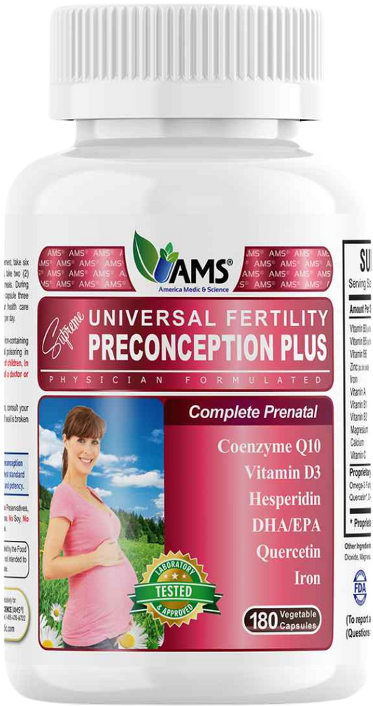 Pre-Conception Plus 180 Vegetarian Capsules