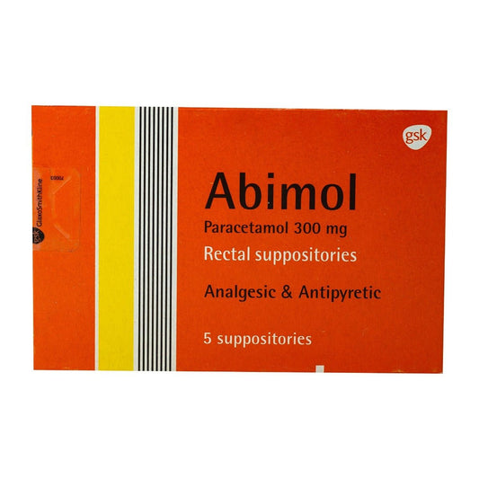 Abimol 300 mg Infantile - 5 Suppositories