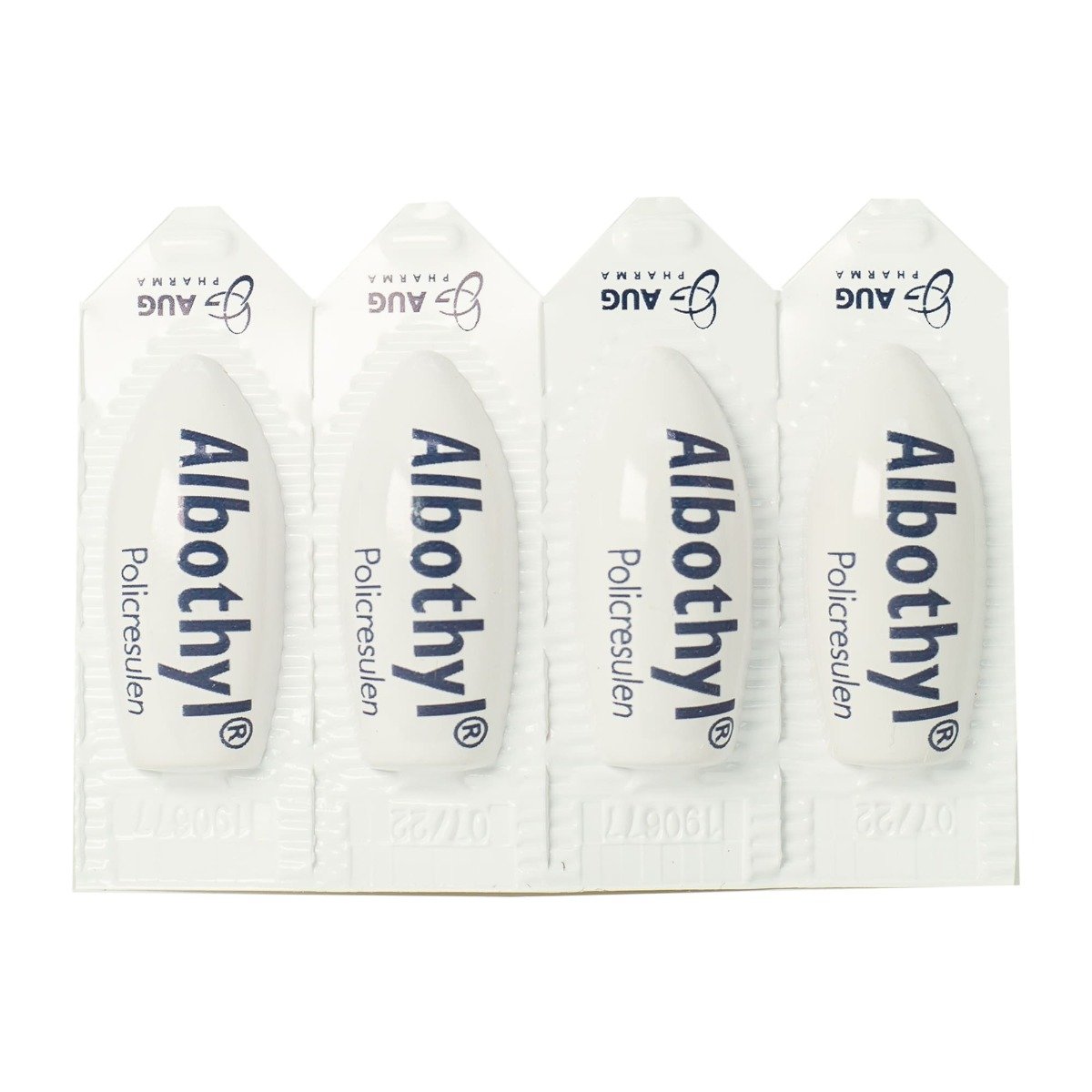 Albothyl 90 mg - 8 Vaginal Suppositories