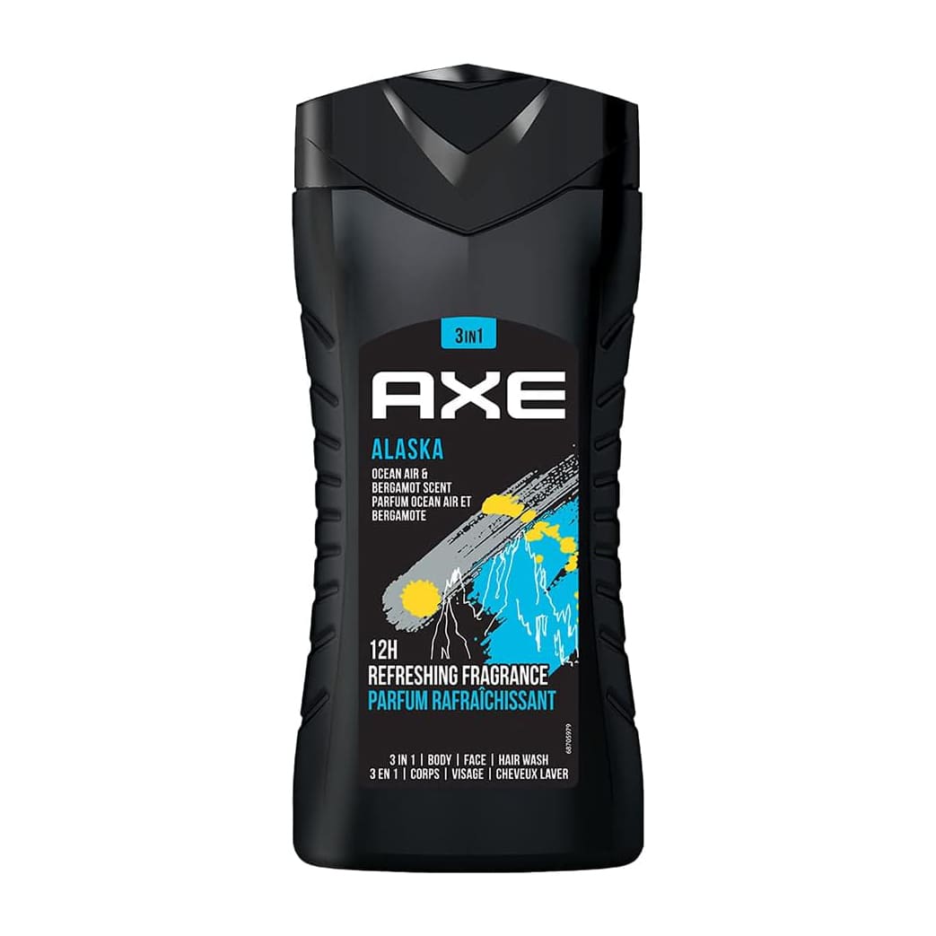 Axe Alaska 3 In 1 Body, Face and Hair Wash - 400ml