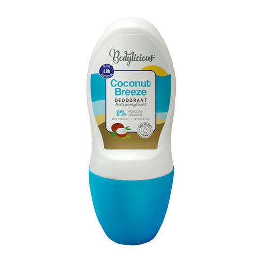 Bodylicious Coconut Breeze Roll-On Deodorant - 50ml