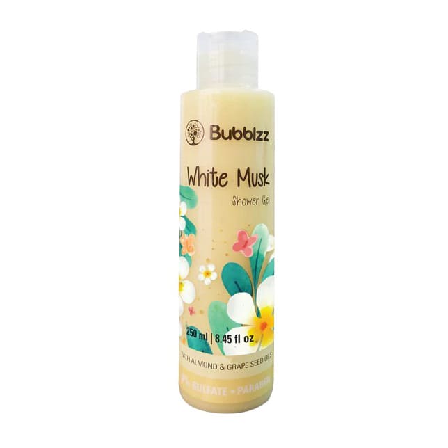 Bubblz White Musk Shower Gel - 250ml