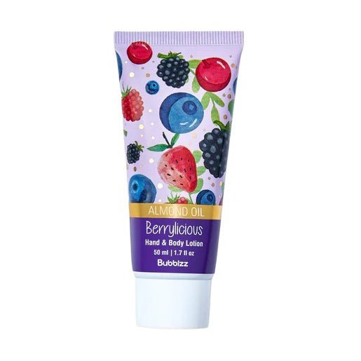 Bubblzz Berrylicious Travel Size Hand & Body Lotion - 50ml