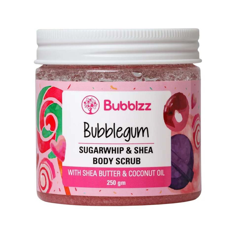 Bubblzz Bubblegum Sugar Whip & Shea Body Scrub - 250gm