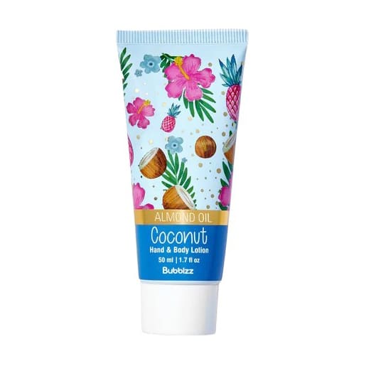 Bubblzz Coconut Travel Size Hand & Body Lotion - 50ml