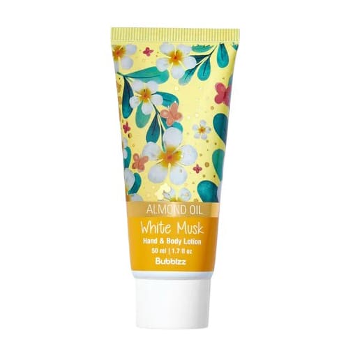 Bubblzz White Musk Travel Size Hand & Body Lotion - 50ml