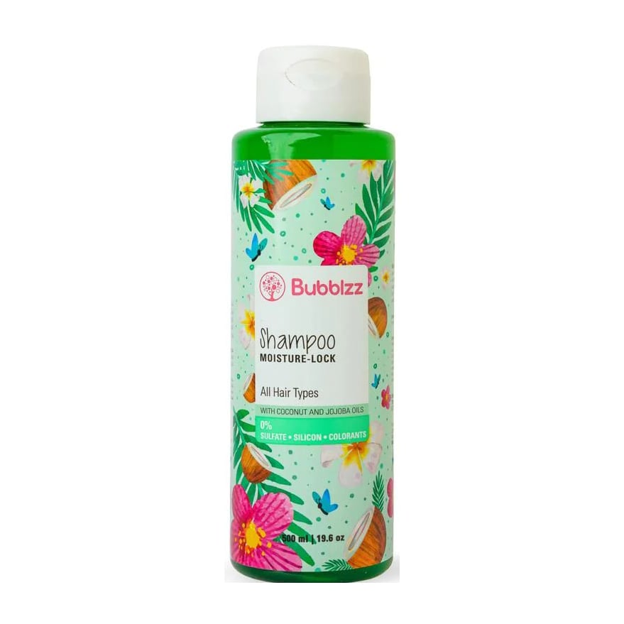 Bubblzz Moisture Lock For All Hair Types Shampoo - 500ml