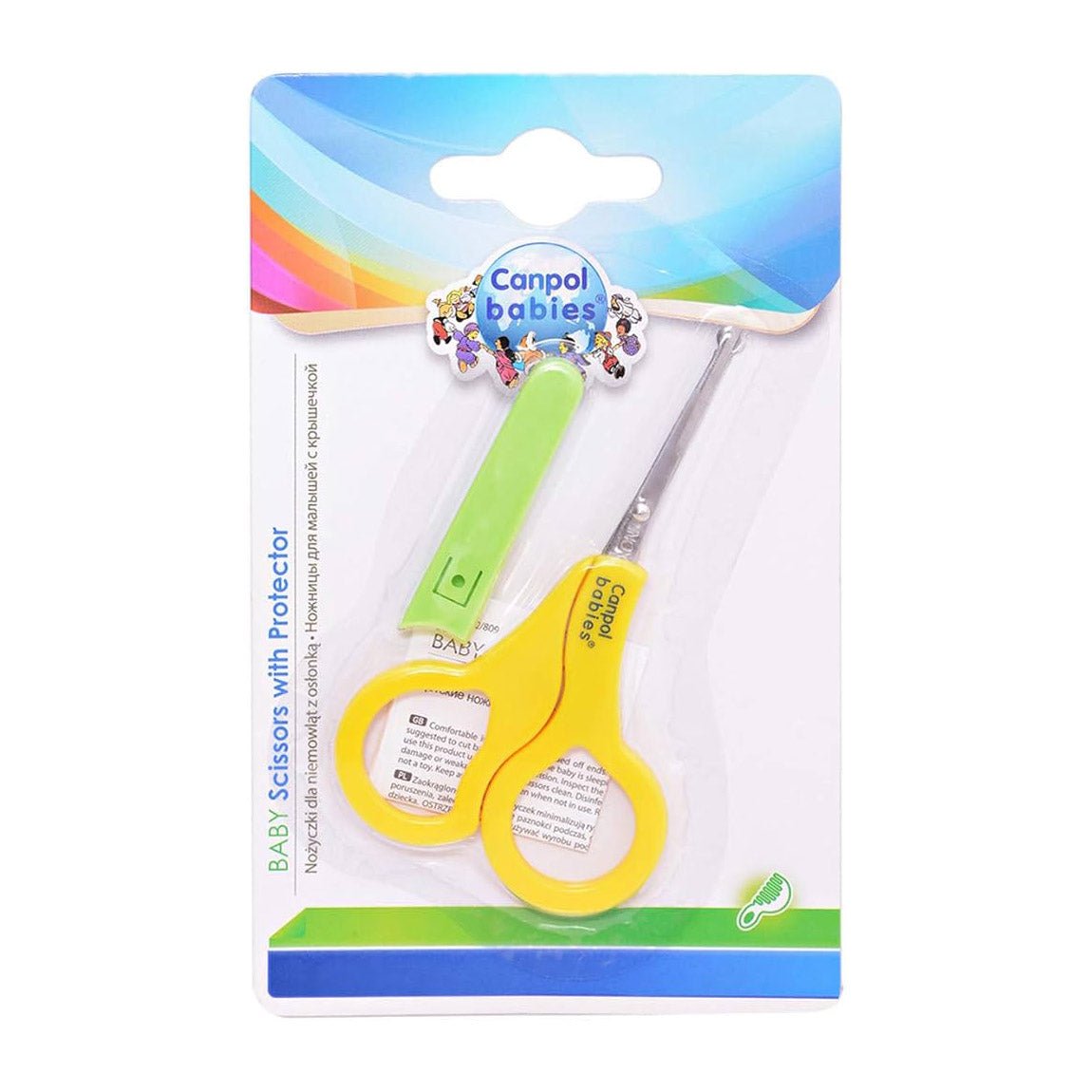 Canpol Babies Round Tip Baby Nail Scissors with Cover