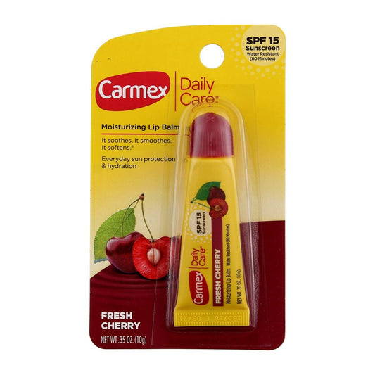 Carmex Daily Care SPF15 Fresh Cherry Moisturizing Lip Balm - 10gm