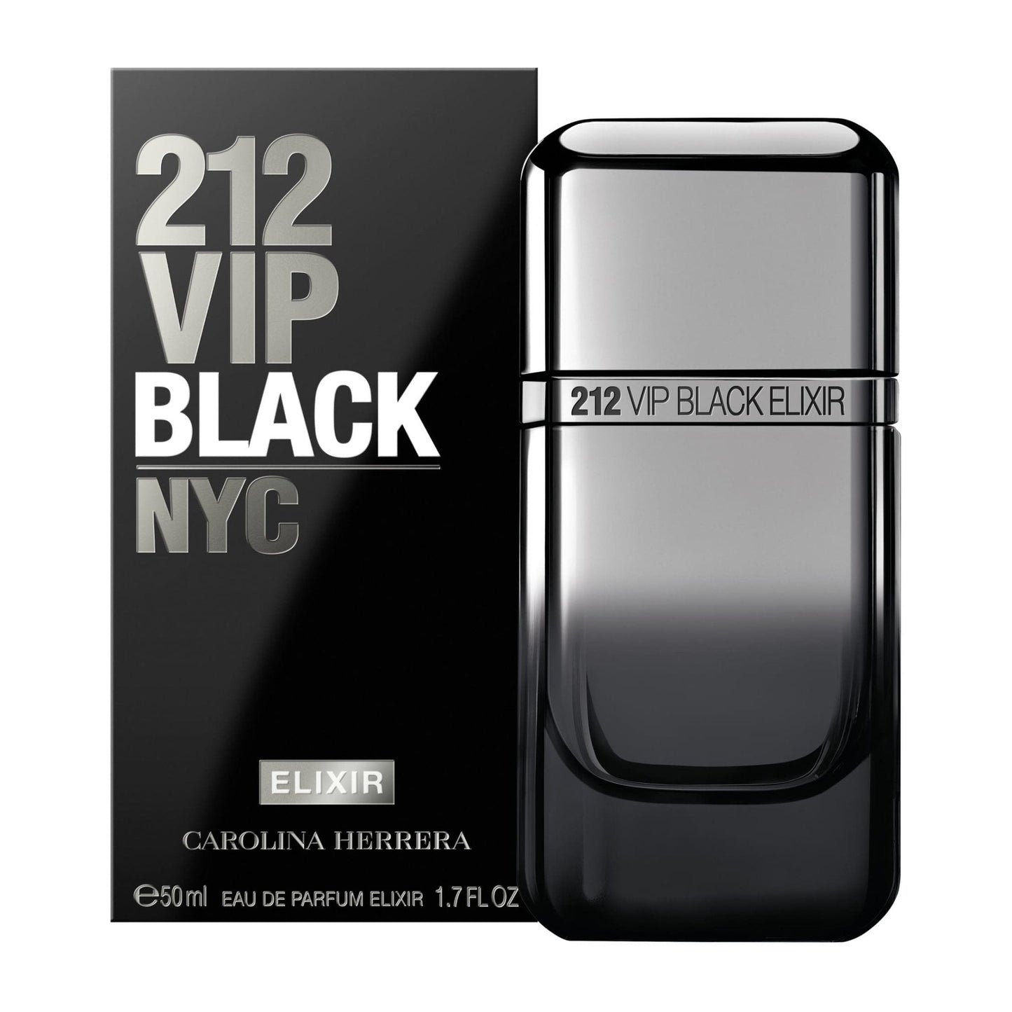 Carolina Herrera 212 Vip Black Elixir EDP For Men