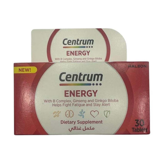 Centrum Energy Multivitamins Tablets - 30 Tablets