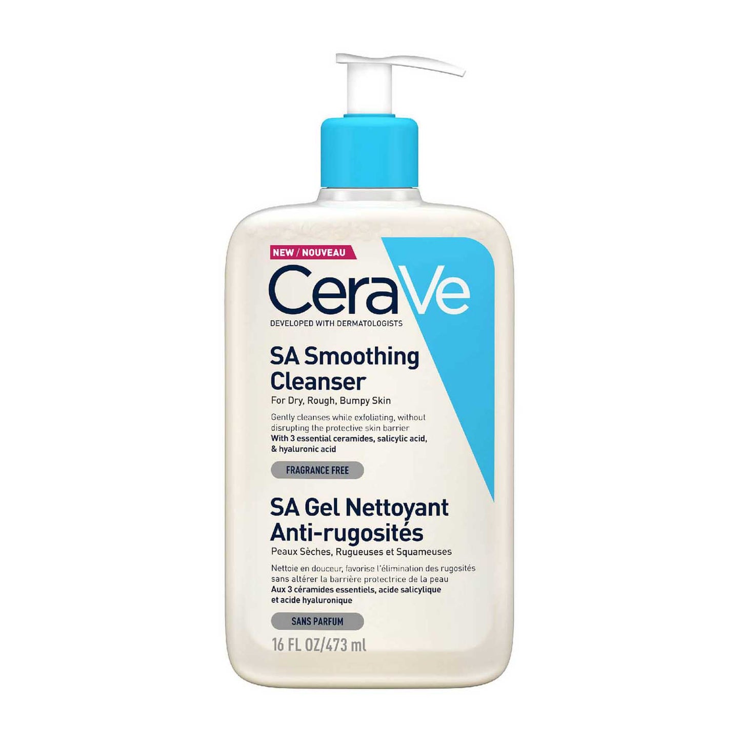 Cerave Sa Salicylic Acid Smoothing Cleanser Gel - 473ml