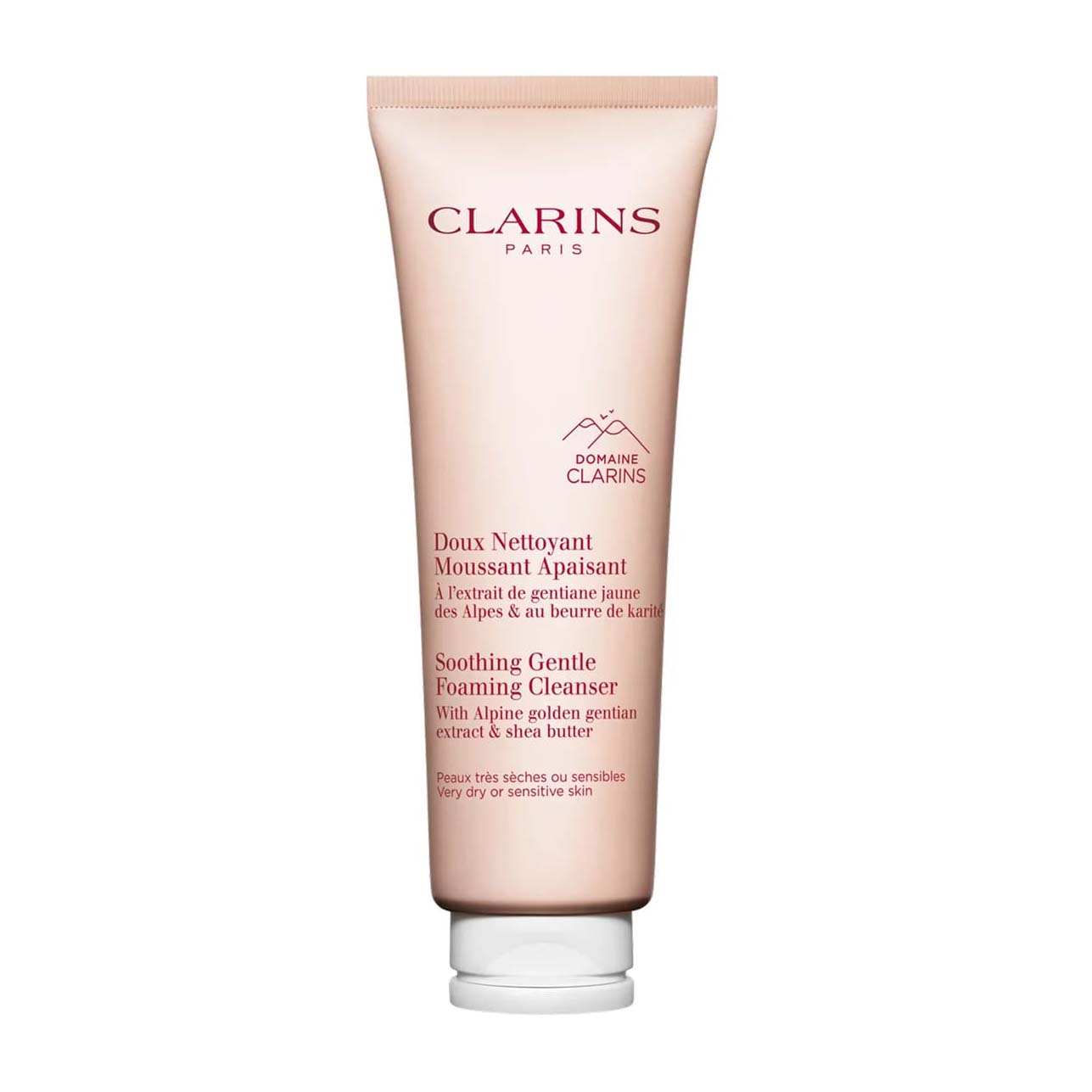 Clarins Soothing Gentle Foaming Face Cleanser For Dry To Sensitive Skin - 125ml