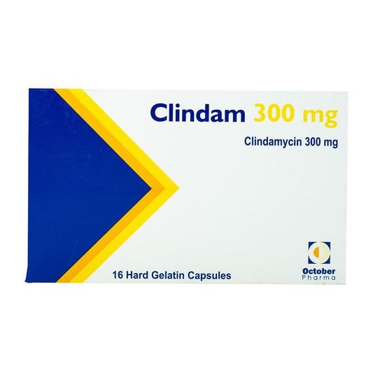 Clindam 300 mg - 16 Capsules