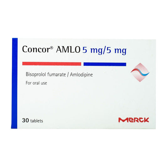 Concor Amlo 5 mg-5 mg - 30 Tablets