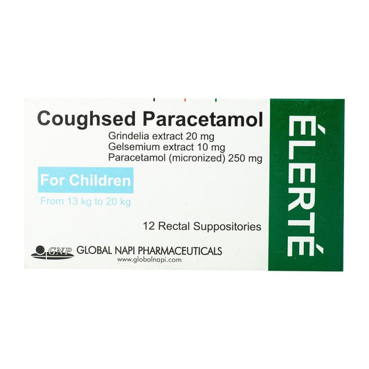 Coughsed Paracetamol Children - 12 Suppositories