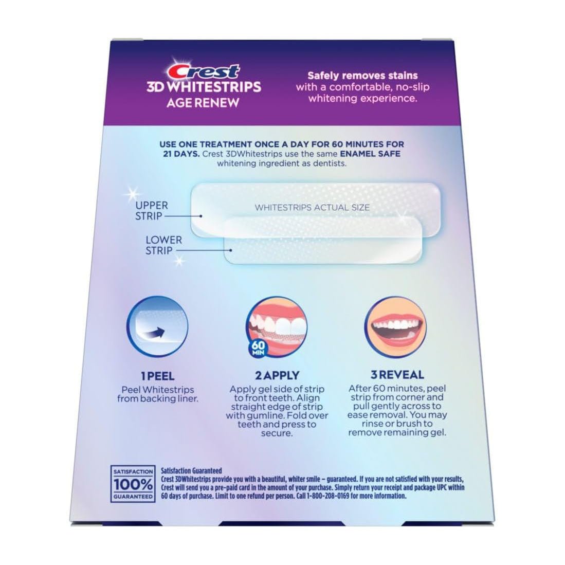 Crest 3d Whitestrips Age Renew - 42 Strips