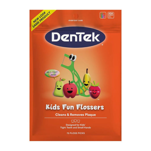 Dentek Kids Fun Flossers - 75 Count