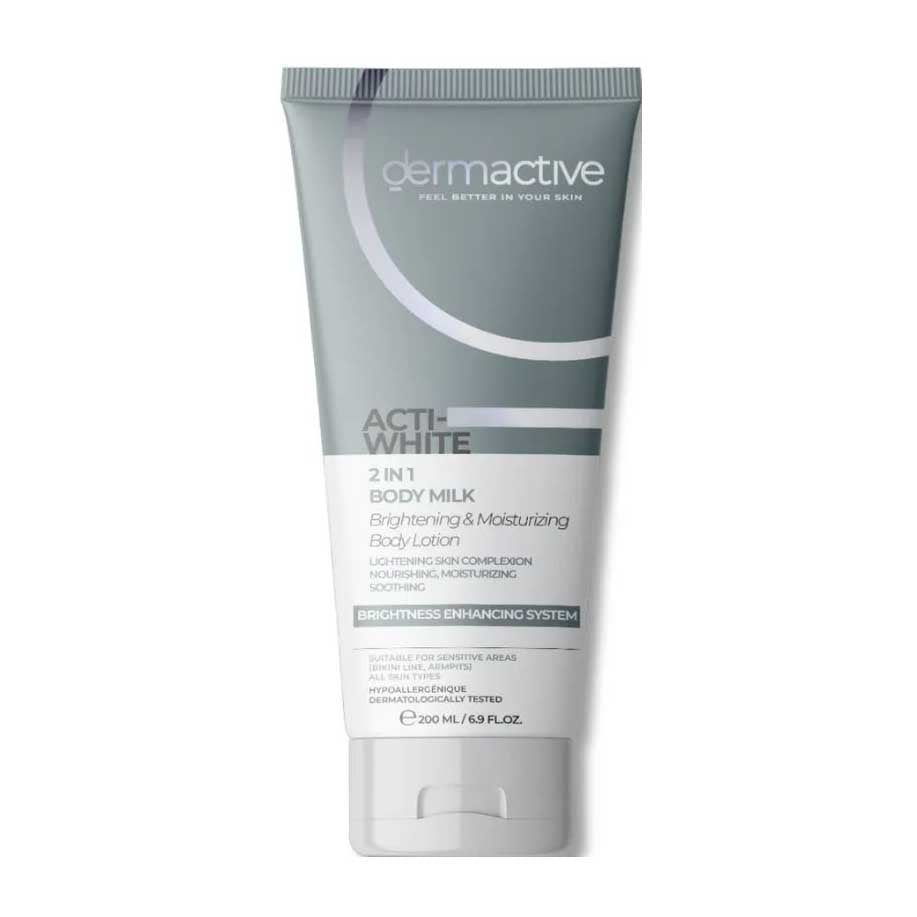 Dermactive Acti-White 2 In 1 Body Milk - 200ml