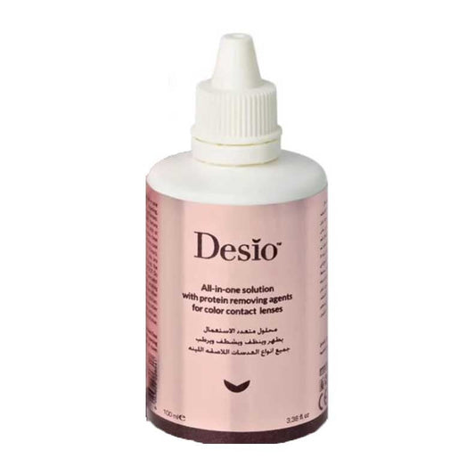 Desio All In One Solution For Color Contact Lenses - 100ml