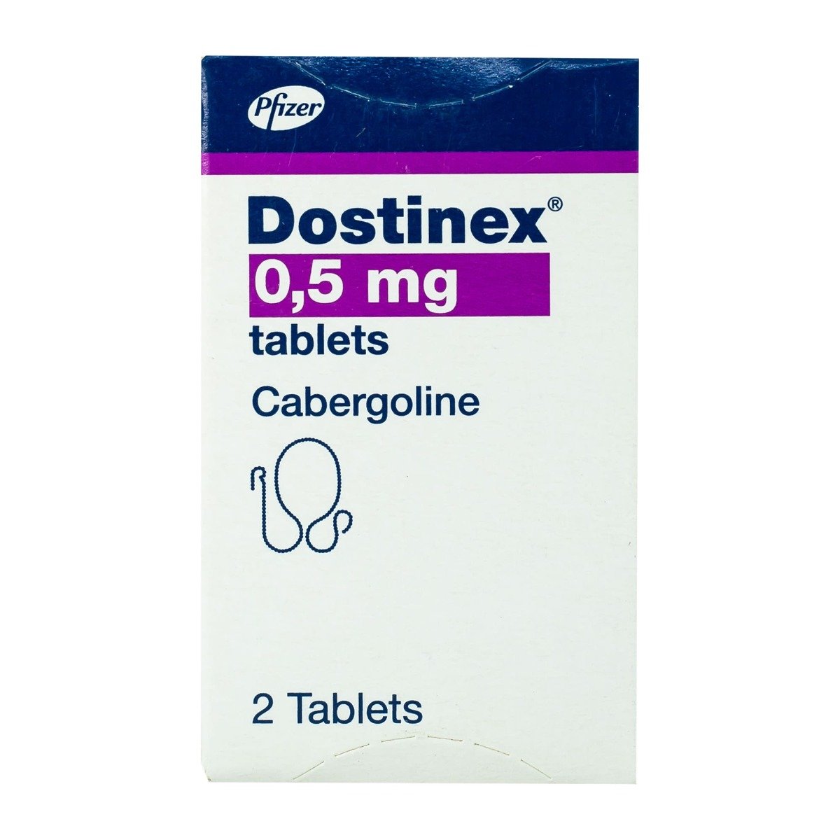 Dostinex 0.5 mg - 2 Tablets