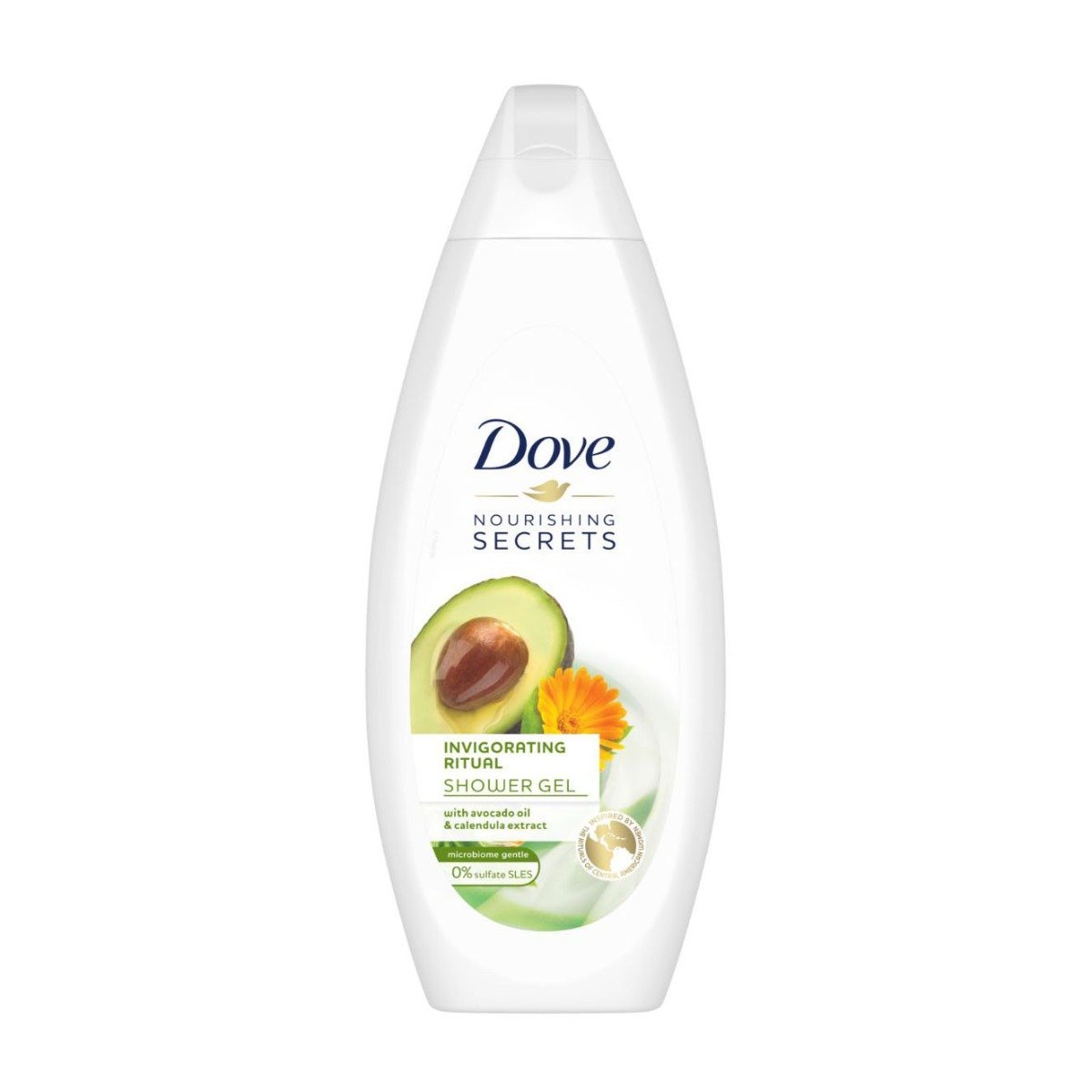 Dove Invigorating Ritual with Avocado Oil and Calendula Extracts Body Wash - 500ml
