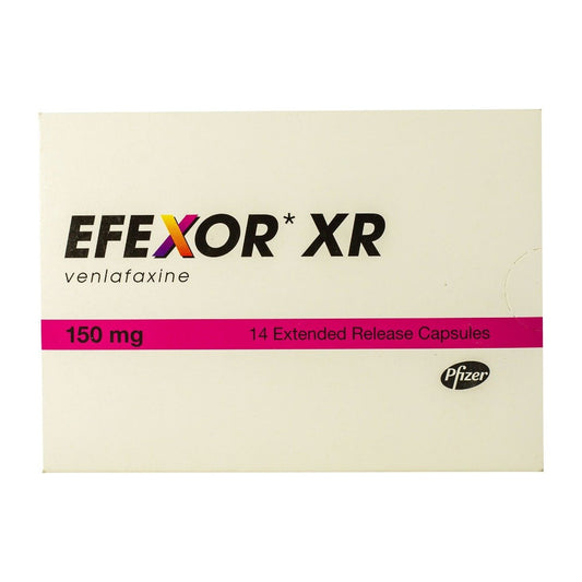 Efexor XR 150 mg - 14 Capsules