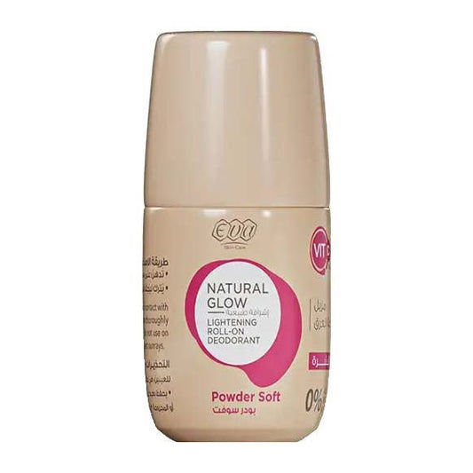 Eva Natural Glow Powder Soft Roll On Deodorant - 60gm
