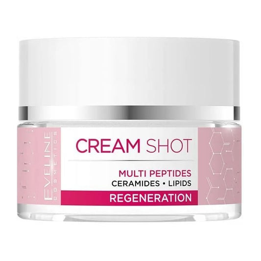 Eveline Cosmetics Cream Shot Multi Peptide Regenerating Cream - 50ml
