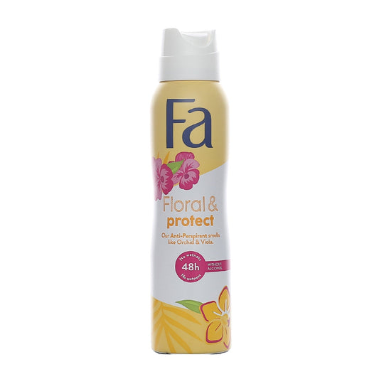 Fa Floral Protect Orchid & Viola Antiperspirant Spray - 150ml