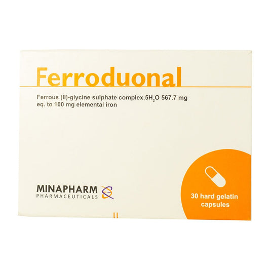 Ferroduonal 100 mg - 30 Capsules