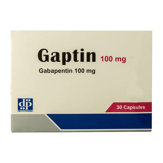 Gaptin 100 mg - 30 Capsules