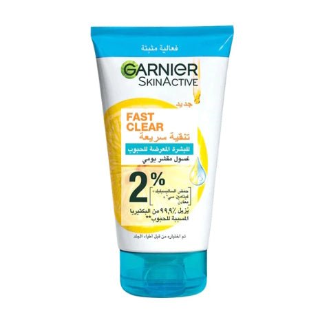 Garnier Fast Clear Daily Exfoliating Wash For Acne Prone Skin
