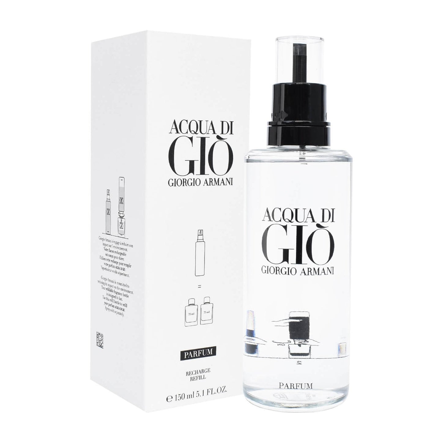 Giorgio Armani Acqua Di Gio Refill Parfum For Men - 150ml