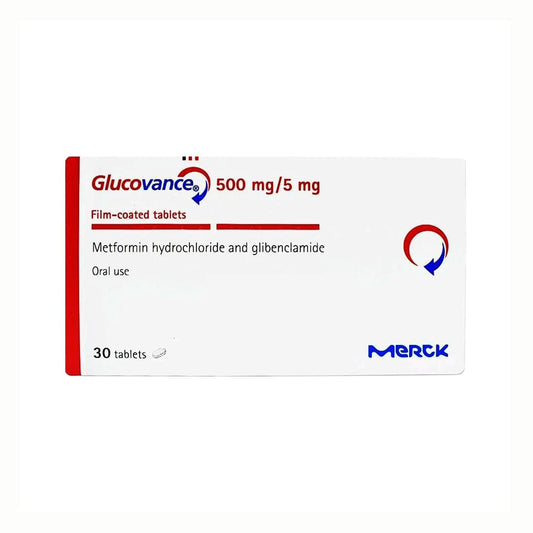 Glucovance 500mg / 5mg - 30 Tablets