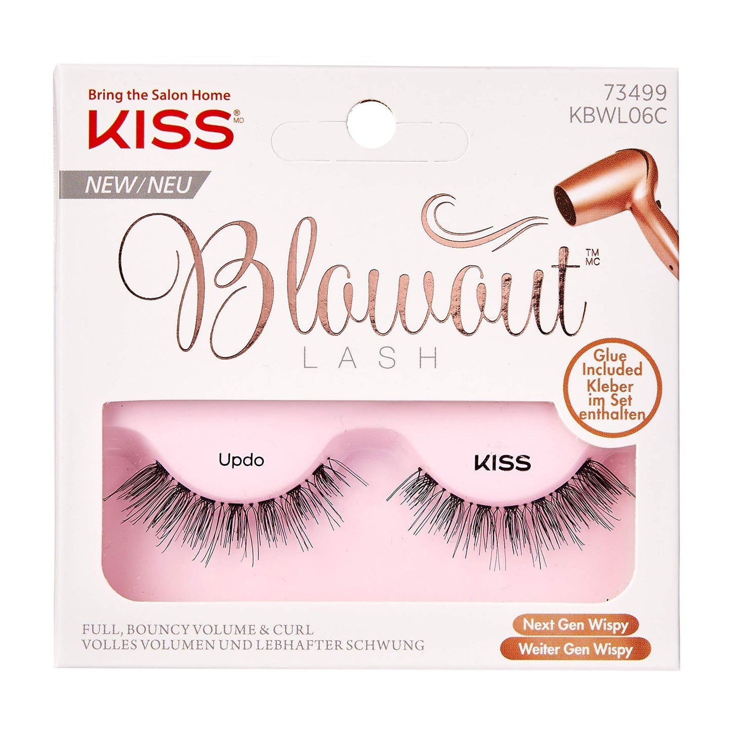 Kiss Blowout Updo Lash - 73499