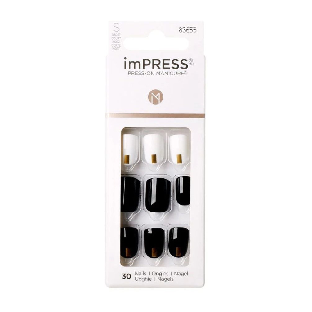 Kiss Impress Short Midnight Drive Nails - 83655