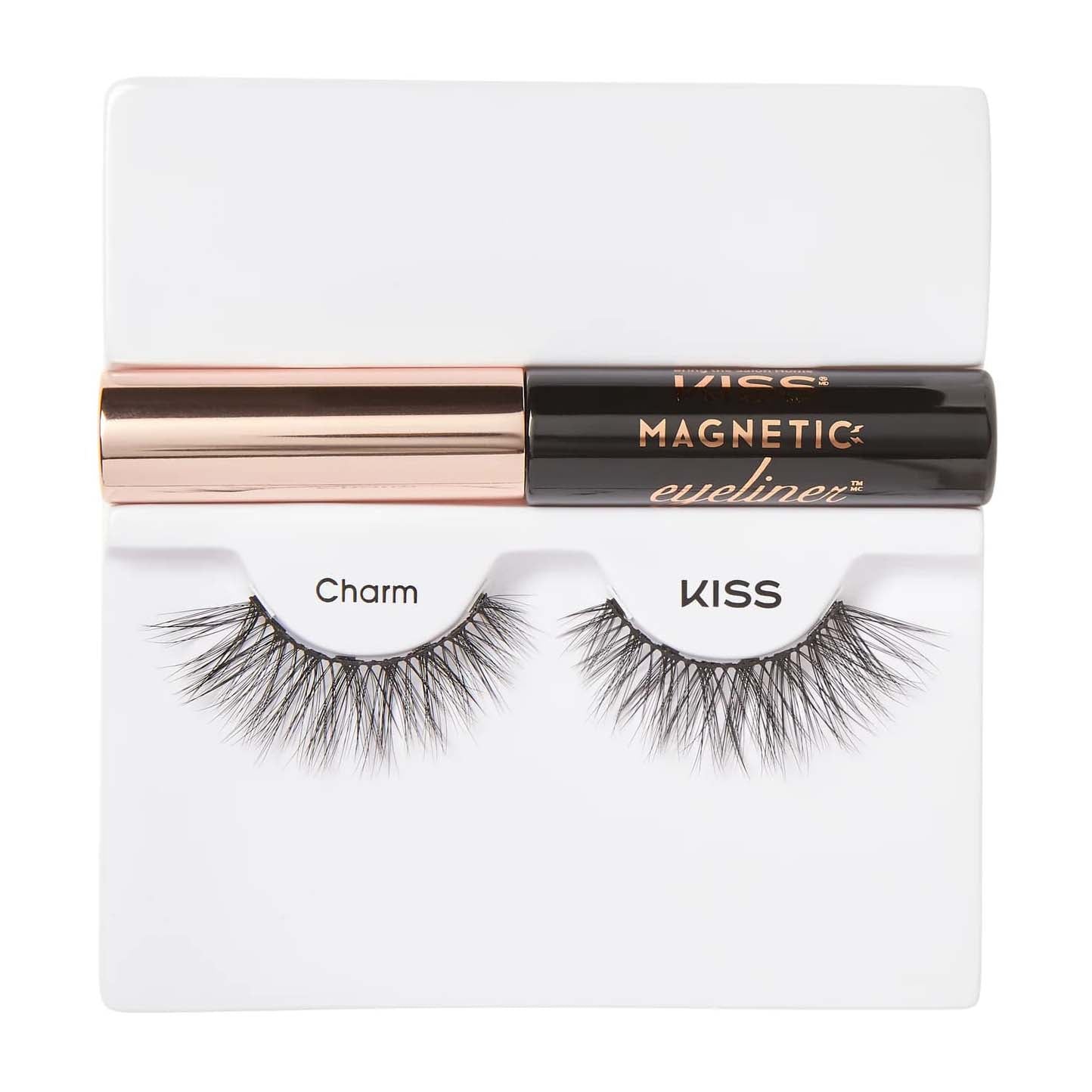 Kiss Magnetic Eyeliner and Eyelash Kit - 07 Charm