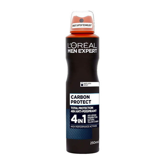 L'Oreal Men Expert Carbon Protect 48H Anti-Perspirant Spray - 250ml