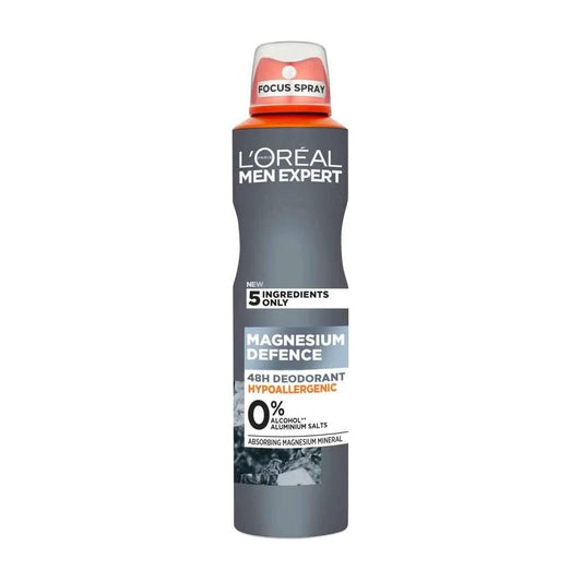 L'Oreal Men Expert Magnesium Defence 48H Deodorant Spray - 250ml