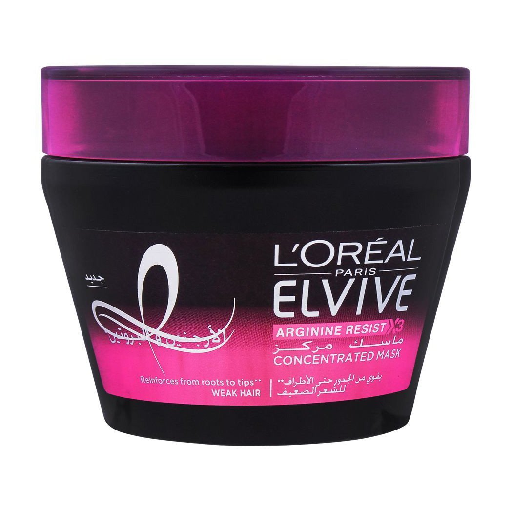 L'Oreal Paris Elvive Mask Arginine Resist Anti-Hair Fall - 300ml