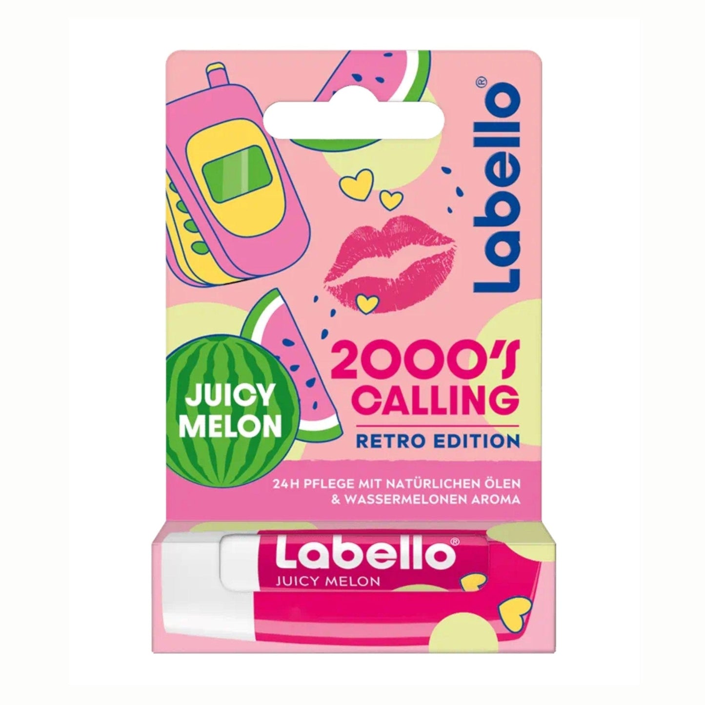 Labello Retro Edition Juicy Melon Lip Balm - 4.8g