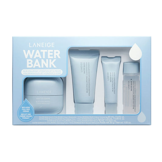 Laneige Water Bank Blue Hyaluronic Set - 4 Pcs