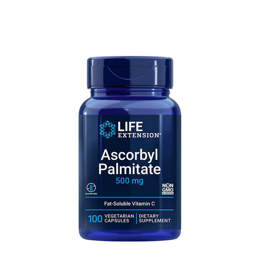 Life Extension Ascorbyl Palmitate 500 mg (100 Veg Capsules)