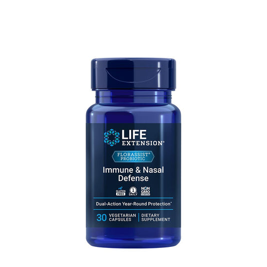 Life Extension FLORASSIST® Immune & Nasal Defense (30 Veg Capsules)