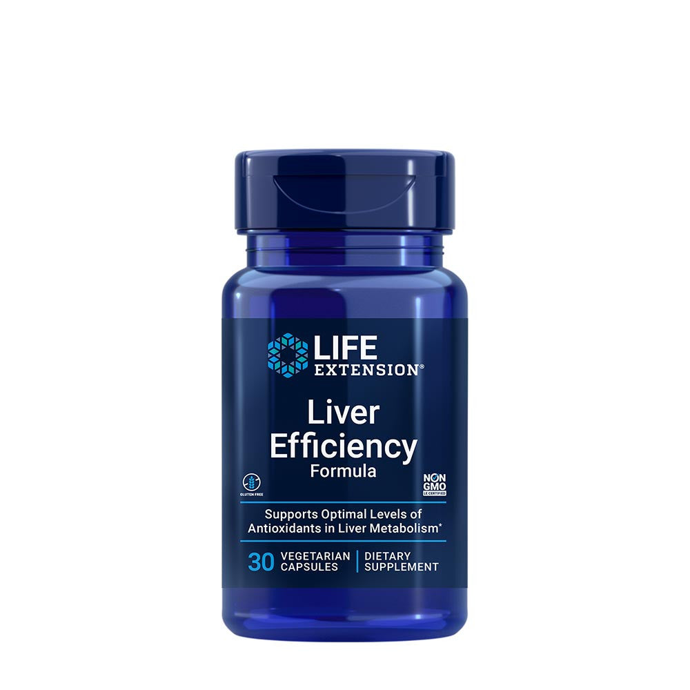 Life Extension Liver Efficiency Formula (30 Veg Capsules)