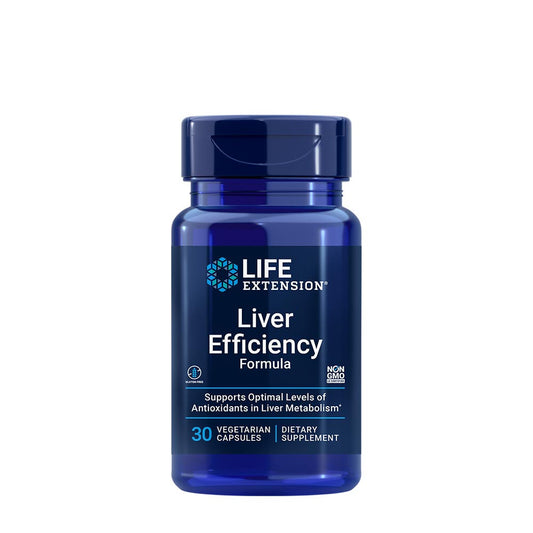 Life Extension Liver Efficiency Formula (30 Veg Capsules)