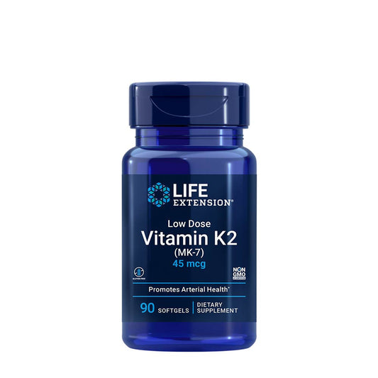 Life Extension Low Dose Vitamin K2 (90 Softgels)