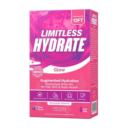 Limitless Hydrate Glow Mixed Berries Sticks - 6 Sticks