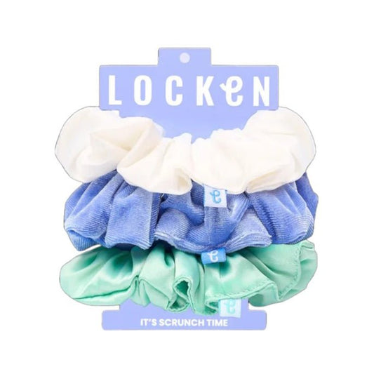 Locken Scrunchies Trio